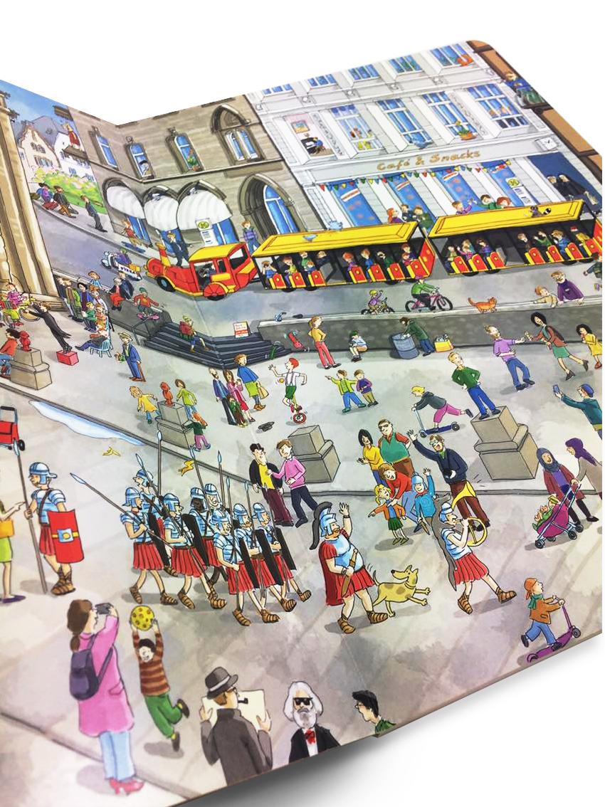 Innenansicht Unser Trier Wimmelbuch Innenansicht Unser Trier Wimmelbuch