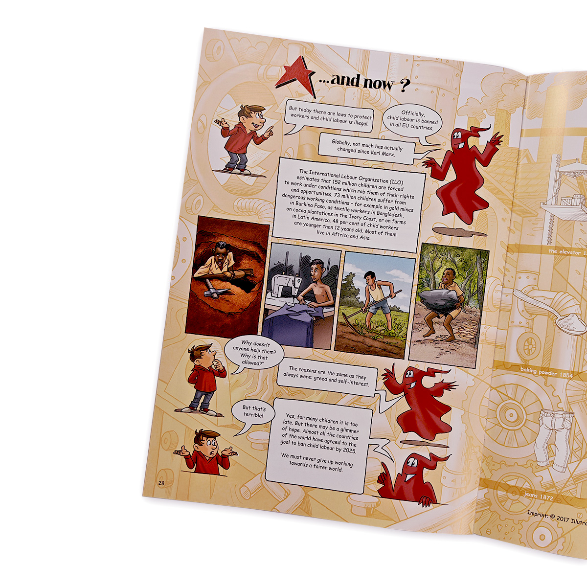 Innenseite Graphic-Novel Karl Marx: Die Macht der Idee  Innenseite Graphic-Novel Karl Marx: Die Macht der Idee