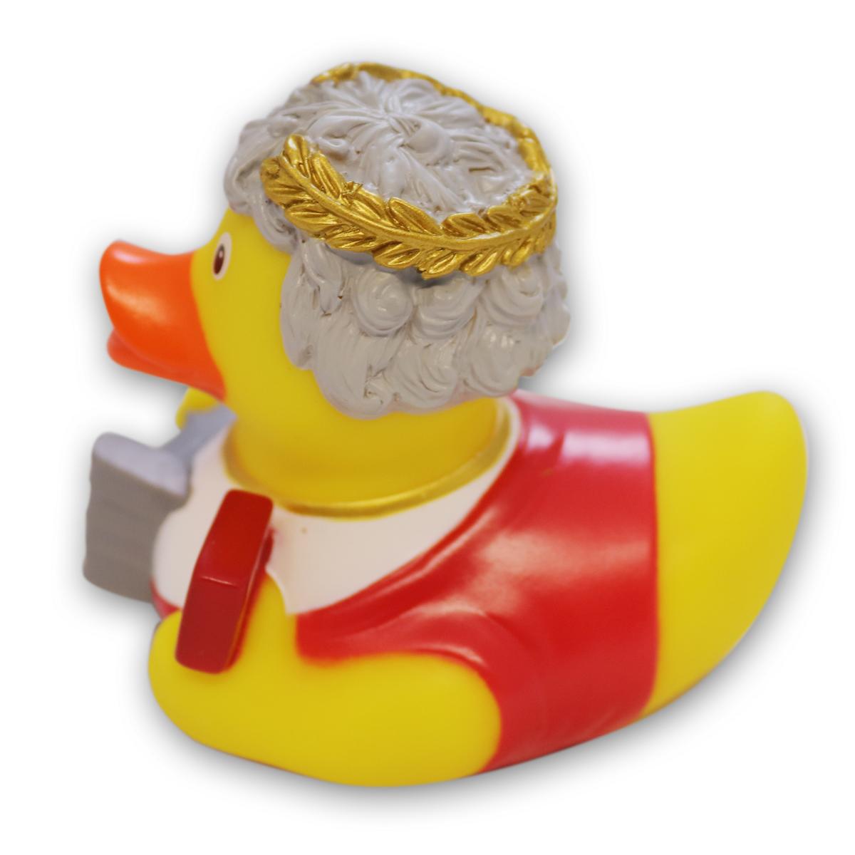 Badeente Augustus Badeente Augustus von der Seite