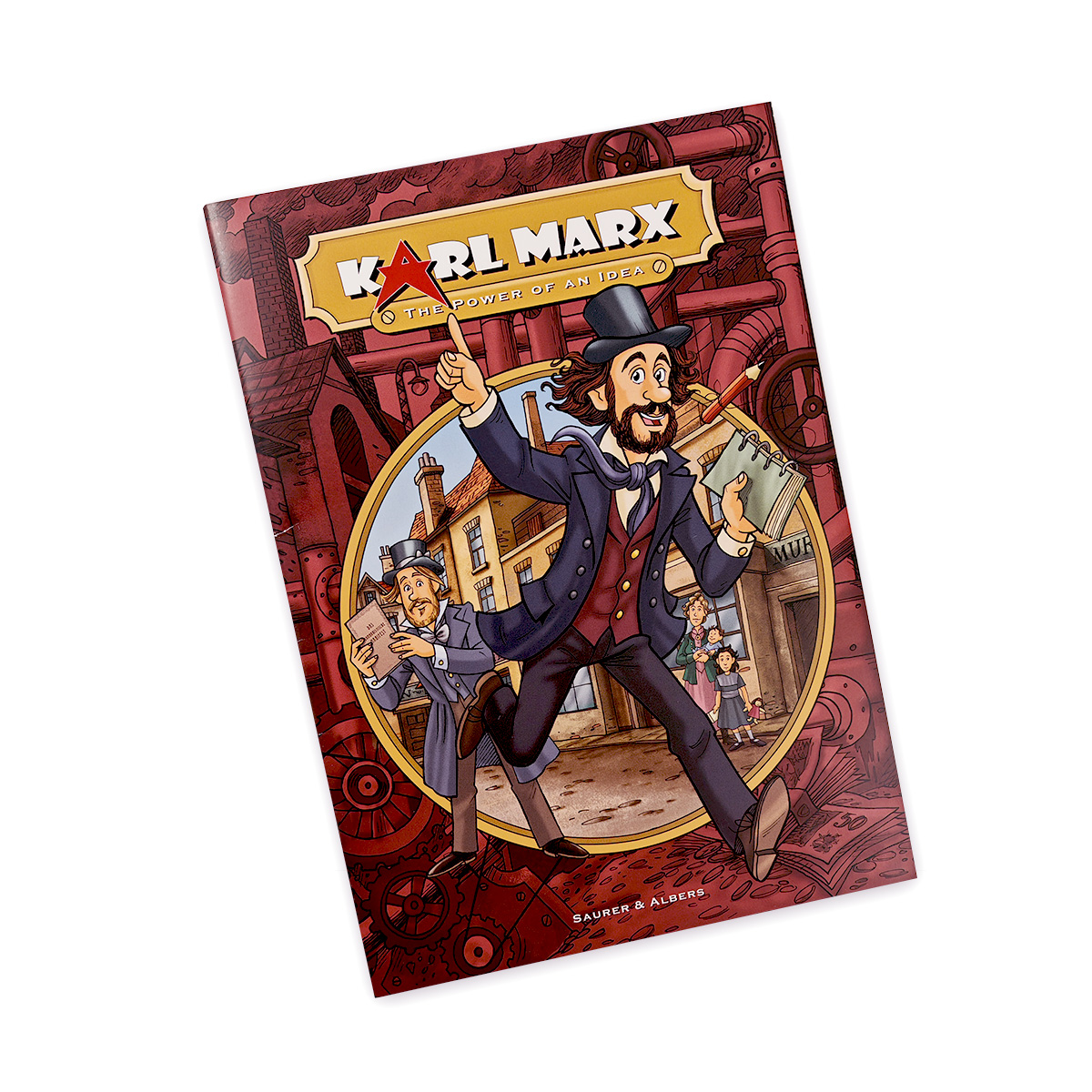 Graphic-Novel Karl Marx: Die Macht der Idee  Graphic-Novel-Cover Karl Marx: Die Macht der Idee