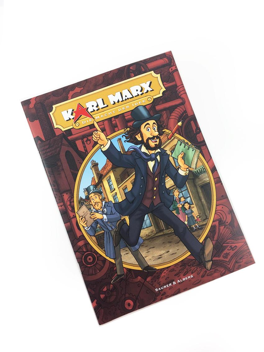Graphic-Novel Karl Marx: Die Macht der Idee  Graphic-Novel-Cover Karl Marx: Die Macht der Idee