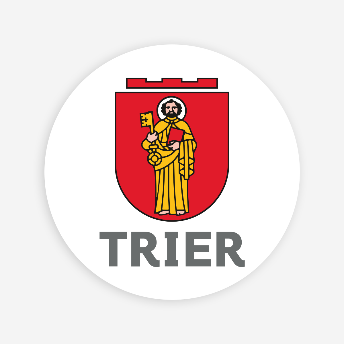Aufkleber Stadtpatron Petrus
