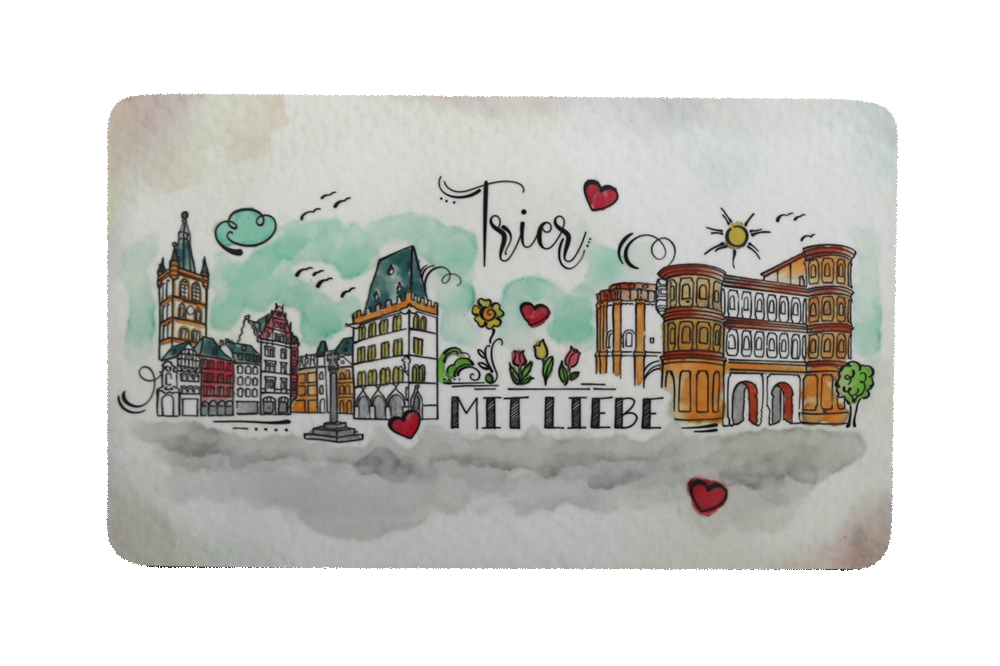 Trier mit Liebe Frühstücksbrettchen Trier mit Liebe Frühstücksbrettchen