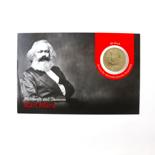 Karl Marx 20 Mark Gedenkmünze