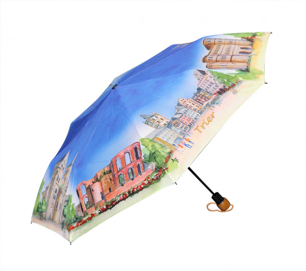 Umbrella with painting